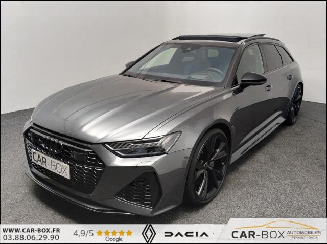Audi Rs6 Avant Tfsi Quattro Tiptronic 600ch Cam 360 B&o Webasto Soft Close 1ere Main Pas De Malus
