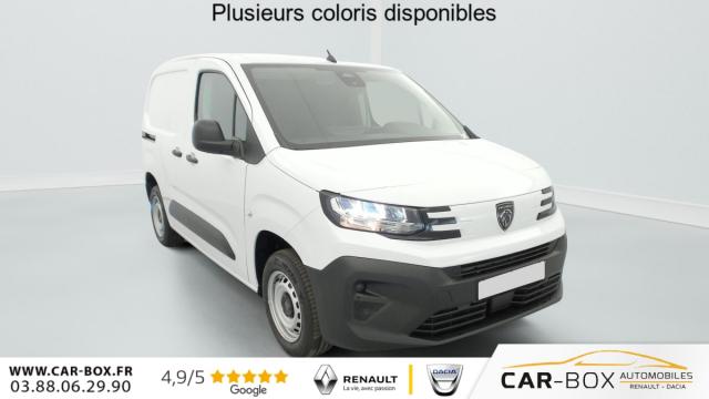 Peugeot Partner Fourgon Fgn Diesel 100 Ch M Manuelle