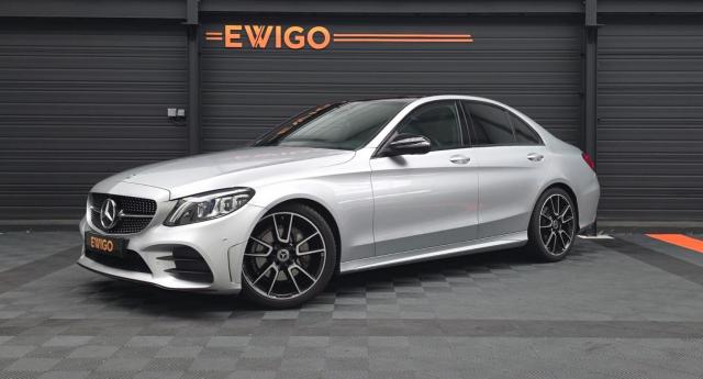 Mercedes Benz Classe C 2.0 220 D 195 Amg Line 9g-Tronic Bva / Toit Ouvrant Affichage Tete Haute