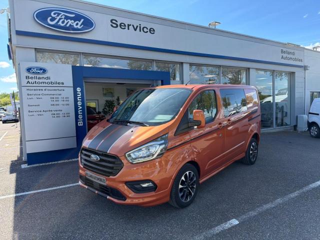 Ford Transit Custom Cabine Approfondie Ca 320 L1h1 2.0 Ecoblue 185 Bva Sport