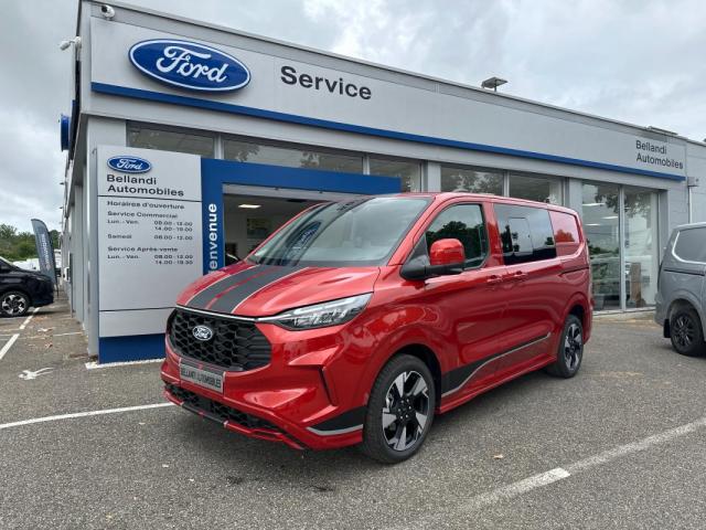 Ford Transit Custom Cabine Approfondie Ca 320 L1h1 2.0 Ecoblue 170 Ch Bva8 Sport