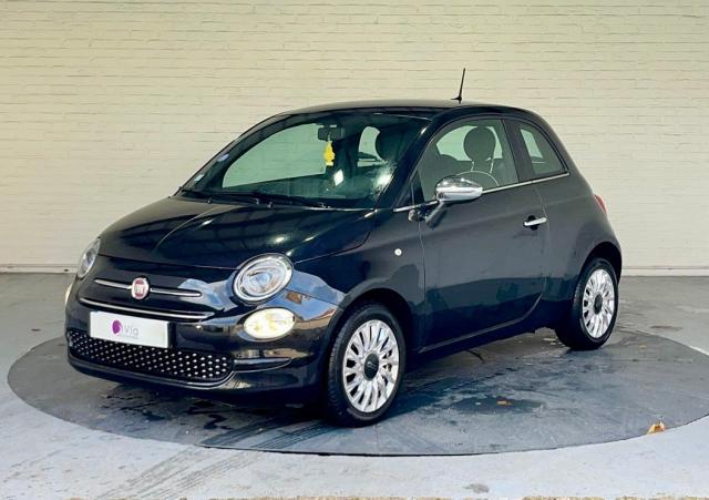 Fiat 500 My20 Serie 7 Euro 6d 1.2 69ch Pack Lounge Full Black Apple Carplay Android Auto