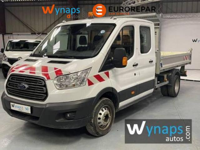 Ford Transit Chassis Double Cabine Benne 7 Places P350 L4h3 Hd Rj 2.0 Tdci 170 Ambiente