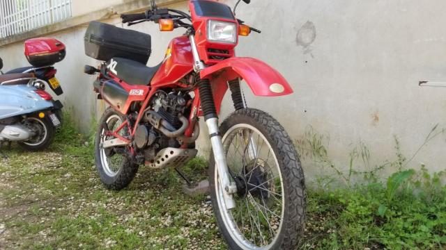 Xlr 350 Honda Rouge image 2