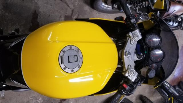 Yamaha Trx 850 Yamaha Jaune image 8