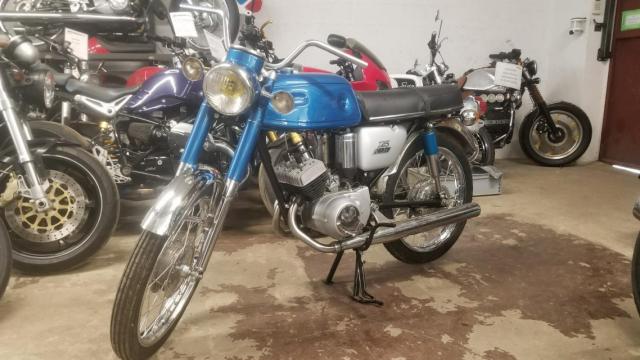 As1 125 Yamaha Bleu image 8