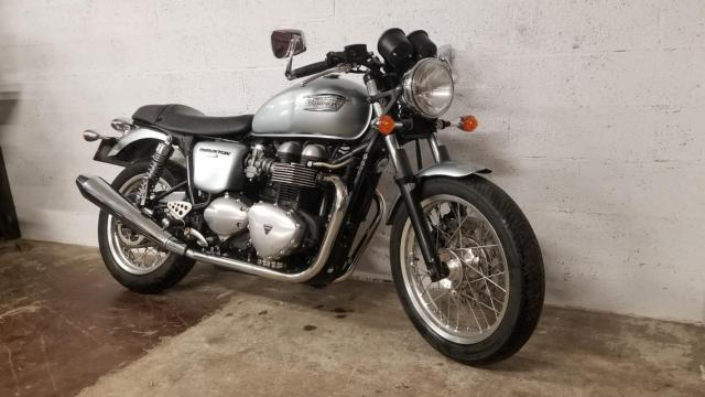 Thruxton 900 Triumph Gris image 7