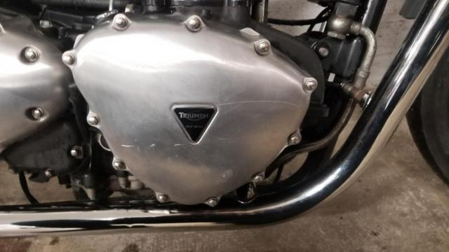 Thruxton 900 Triumph Gris image 2