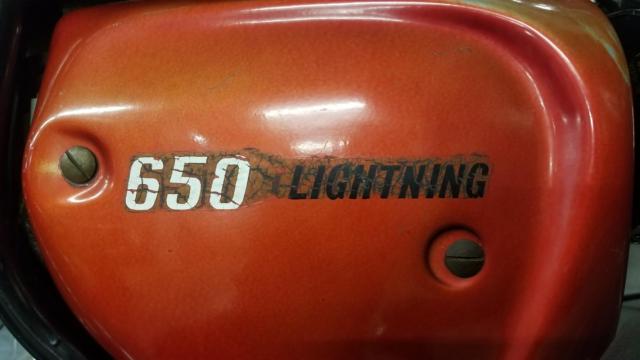 Lightning 650 Bsa Rouge image 8