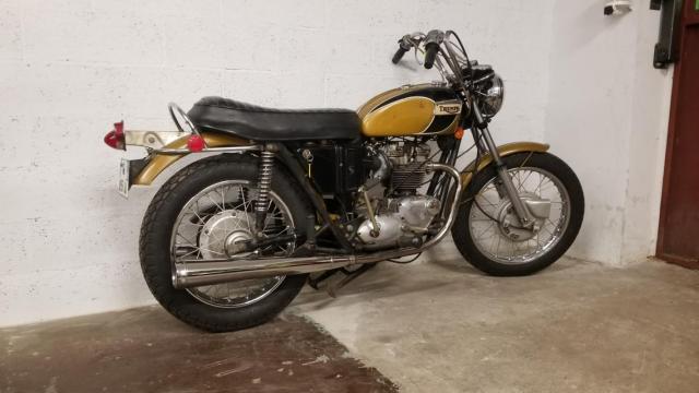 Bonneville T120r 650 Triumph Or image 2