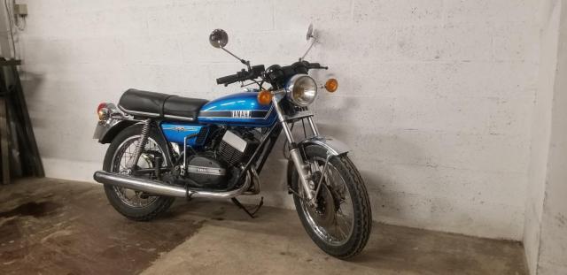 Yamaha Rd 250 Yamaha Bleu image 4