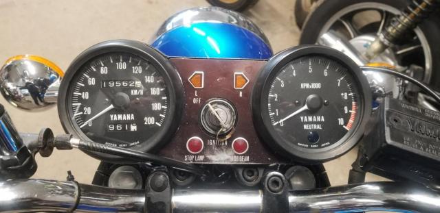 Yamaha Rd 250 Yamaha Bleu image 1