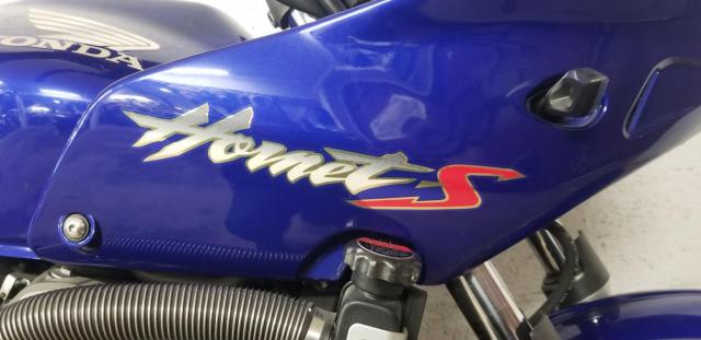 Honda Hornet 600 S Honda Bleu image 1