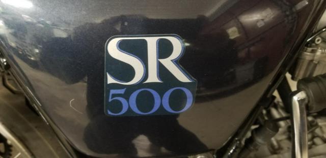 Sr 500 Yamaha Bleu image 2
