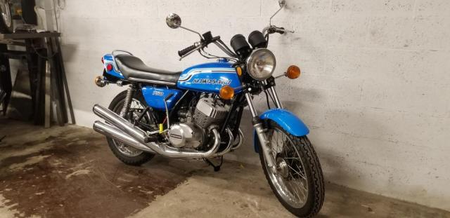 H2 750 Kawasaki Bleu image 5
