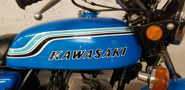 H2 750 Kawasaki Bleu image 3