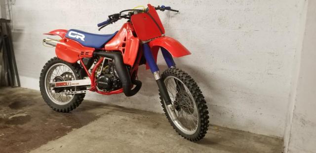 Cr 250 Honda Rouge image 8