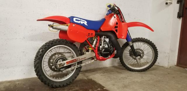 Cr 250 Honda Rouge image 9