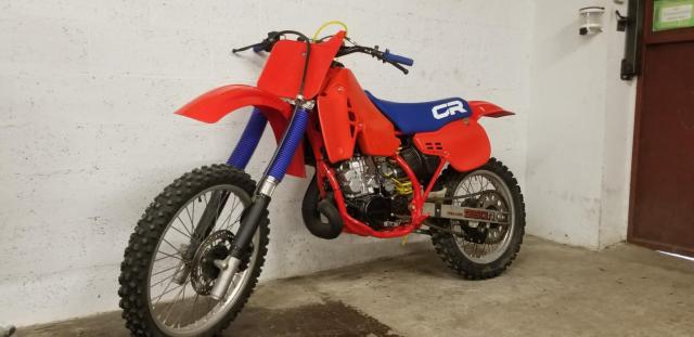Cr 250 Honda Rouge image 6