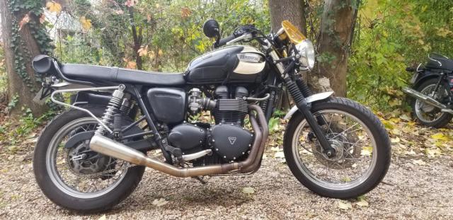 Triumph Bonneville 900 Triumph T 100 0900 Boneville Noir