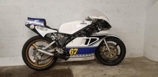 Yamaha Tzg 350 Yamaha Bleu 0350 B