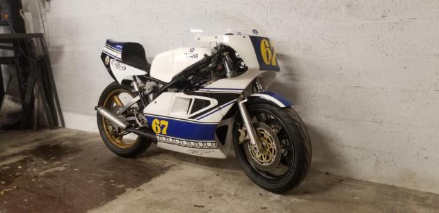 Tzg 350 Yamaha Bleu image 3