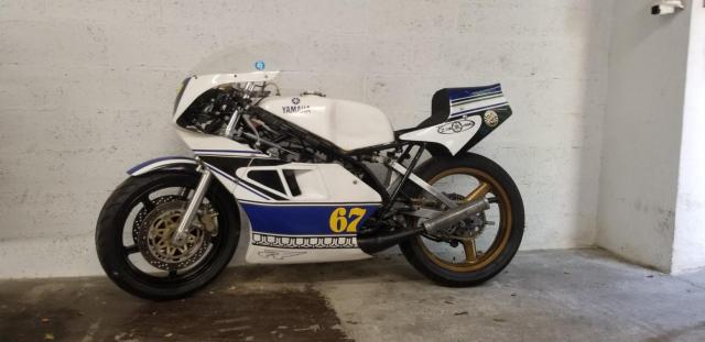 Tzg 350 Yamaha Bleu image 1