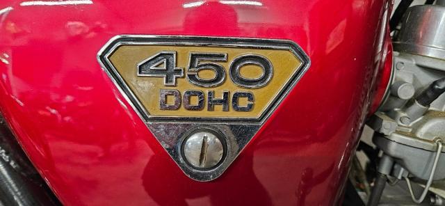 Cb 450 Honda Rouge image 2