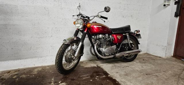 Cb 450 Honda Rouge image 5