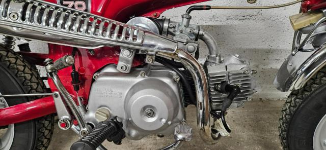 Dax 70 Honda Rouge image 4