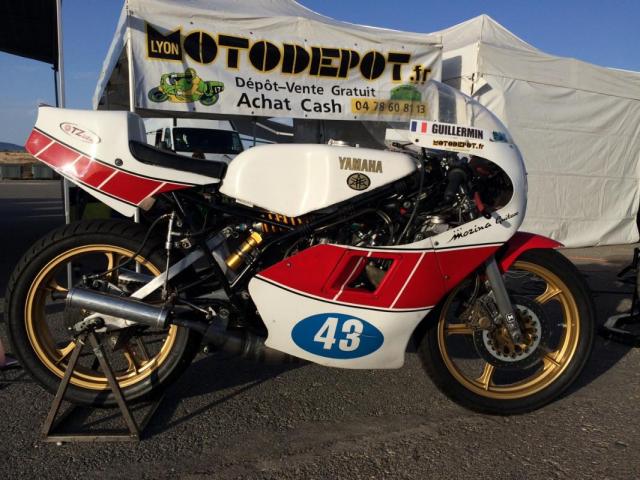 Yamaha Tz 350 G Yamaha Blanc 0350 Tzg