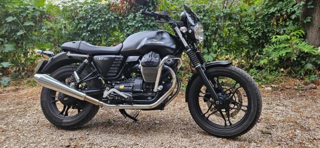 Moto Guzzi V7 Stone Ii 750 Moto Guzzi Black A2 d’occasion